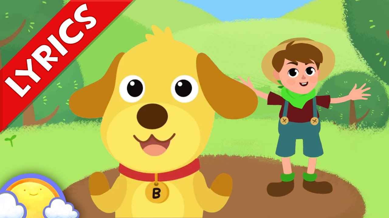 BINGO + Lyrics! | Nursery Rhymes for Children | CheeriToons - YouTube