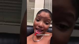 Halle Bailey Does Tiktok Challenge Of Movie “Friday”! 😂🤣