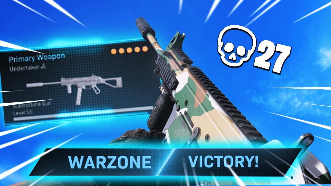 The MOST UNDERRATED SMG in WARZONE!! 27 KILL WIN!! (COD MW WARZONE)