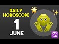 Cancer horoscope today - June 1, 2026