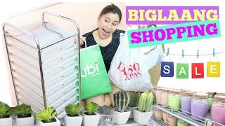 BIGLAANG SHOPPING (sale kasi! hihi LAGAYAN NG MUKAP,DAISO, ATBP.) Purpleheiress Vlogs