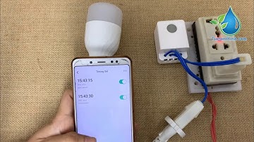 Hẹn giờ bằng công tắc wifi BROADLINK MCB1 Phần 2- (TIMER SETTINGS WITH WIFI SWITCH MCB1)