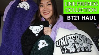 BT21 Line Friends Haul // Fleeces & Keychains screenshot 2