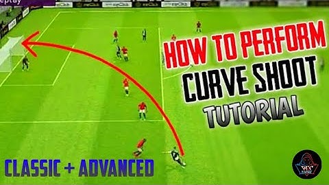 BANANA/CURVED SHOOT TUTORIAL - HOW TO DO BANANA SHOT IN PES20 - PES2020 - PES IS SAVAGE