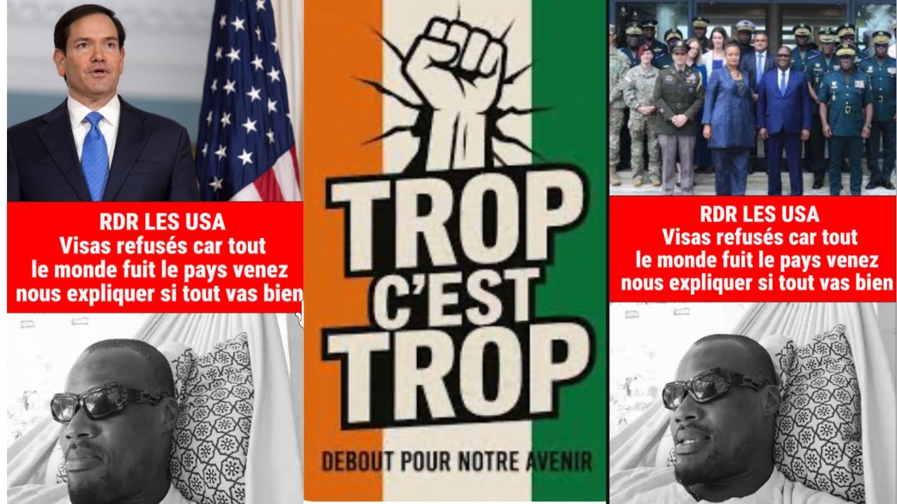 Les États-Unis ferment leurs portes aux Ivoiriens, estimant qu’ils fuient la pauvreté du pays