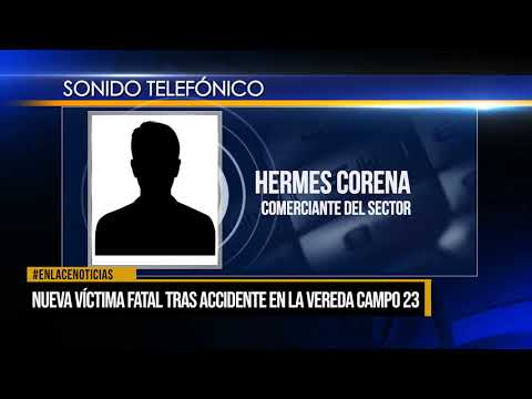 Nueva víctima fatal tras accidente en la vereda Campo 23