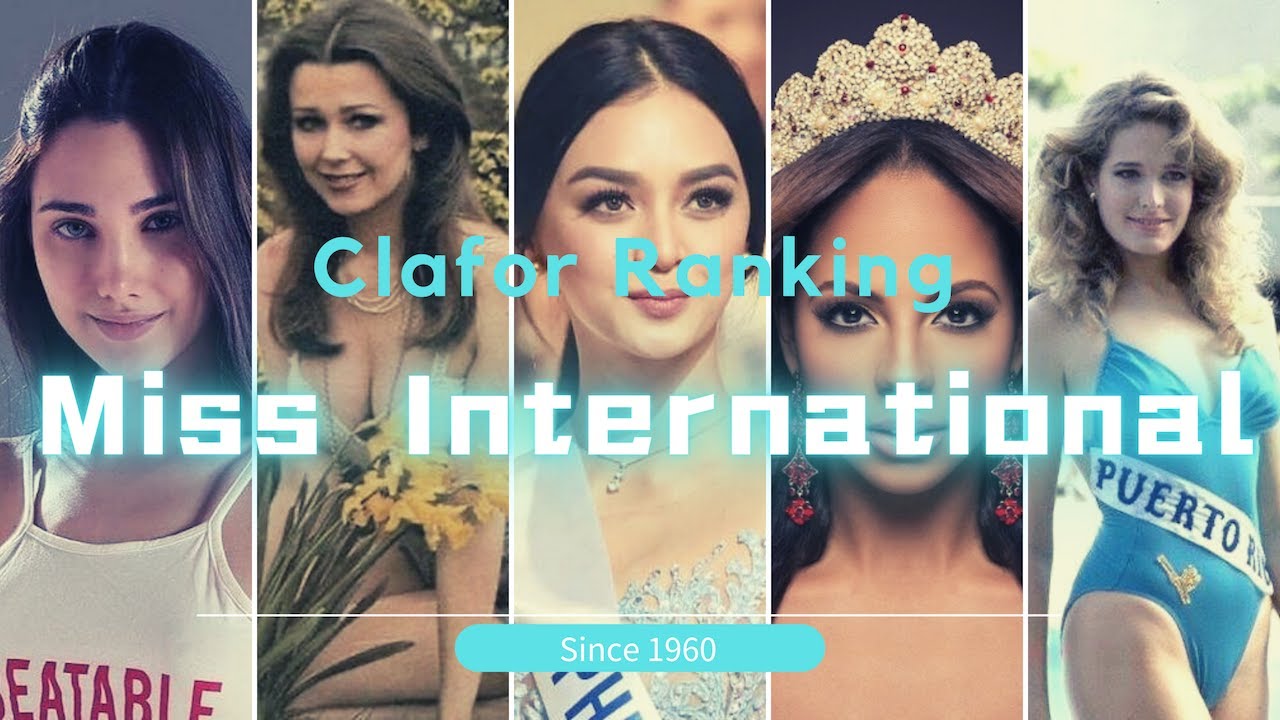 Miss International | Top 15 Countries Ranked By Total Miss International  [Since 1960]