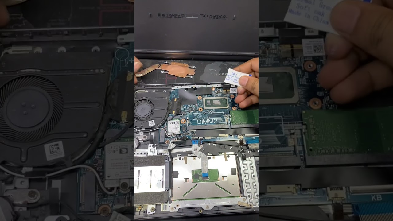 Dell laptop thermal paste change. How to change dell laptop thermal paste.