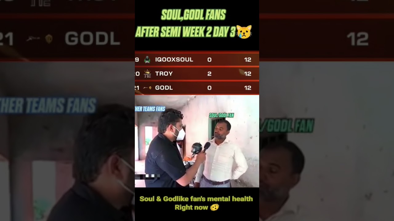 Soul & Godlike fan's Mental health right now🫨 