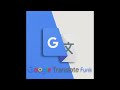 Google Translate Funk