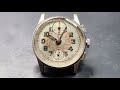 Cms latham chronograph cal venus 170 cleaned serviced