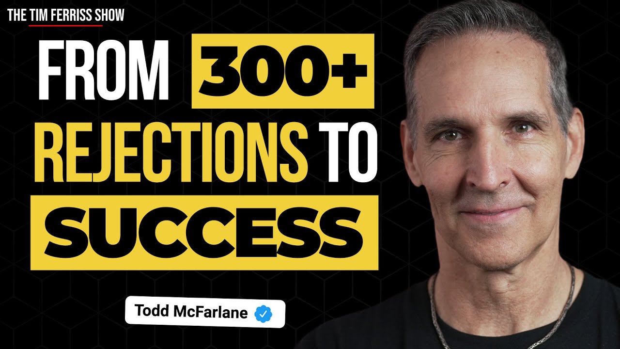 From 300+ Rejections to Success: Legendary Comic Book Artist Todd McFarlane