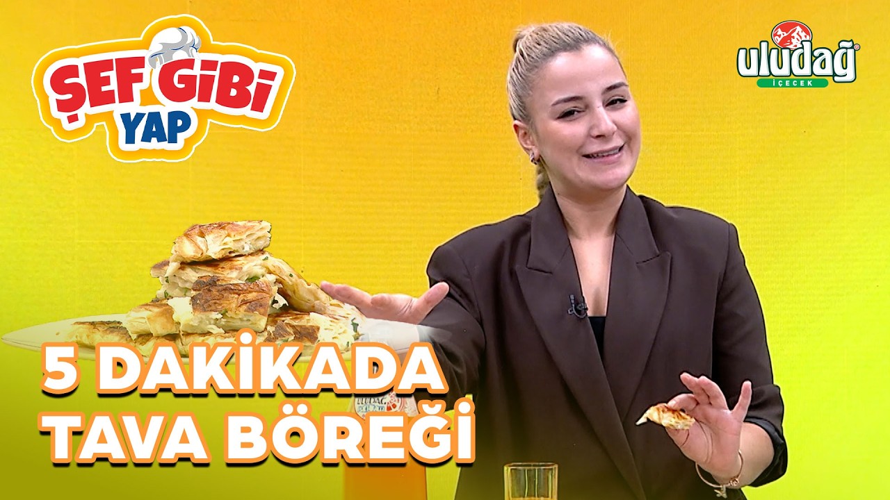 5 Dakikada Pratik Tava Böreği Tarifi | Şef Gibi Yap