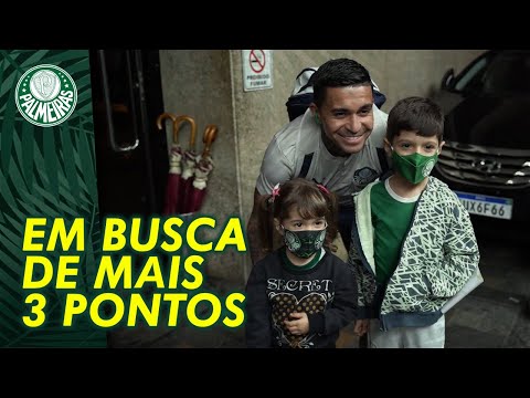 VEJA COMO FOI A CHEGADA DO PALMEIRAS EM BH NA BUSCA POR ABRIR VANTAGEM NA LIDERANÇA