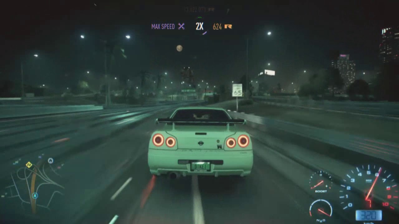 Outside the City, Fast driving on the NFS 2015 highway - YouTube