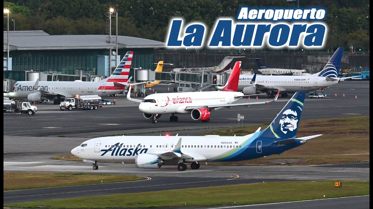 Tráfico Aéreo - Aeropuerto LA AURORA - Guatemala