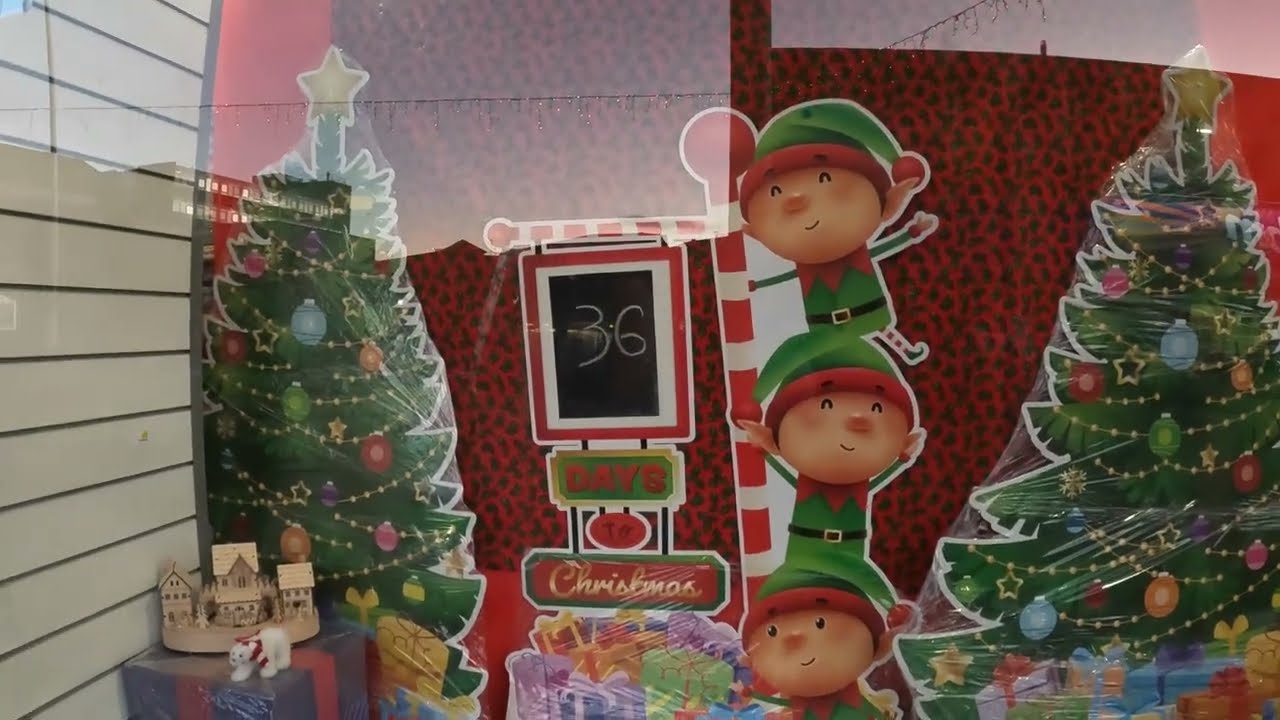 Рождественские огни Барроу-ин-Фернесс