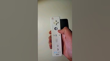 pressing the A button on a white wii remote