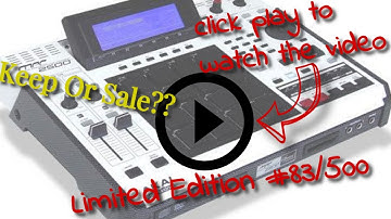 AKAI MPC 2500 Limited Edition Keep Or Sale?