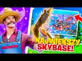 100 WIDZÓW na SKYBASE tylko z NOWYM PRZEDMIOTEM w Fortrnite!