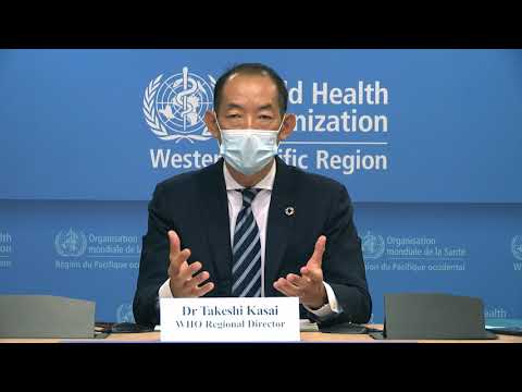 Remarks by Dr Takeshi Kasai; WHO virtual press conference on COVID-19 in the Region | 18 August