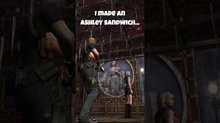 I Made an Ashley Sandwich #shorts #re4