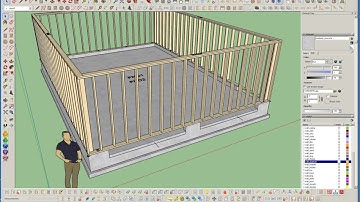 mdkBIM Tutorial 1 - Modeling a Two Car Detached Garage
