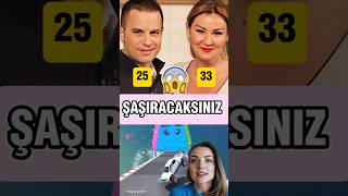 Ünlüler ve Evlendikleri Yaşları #shorts