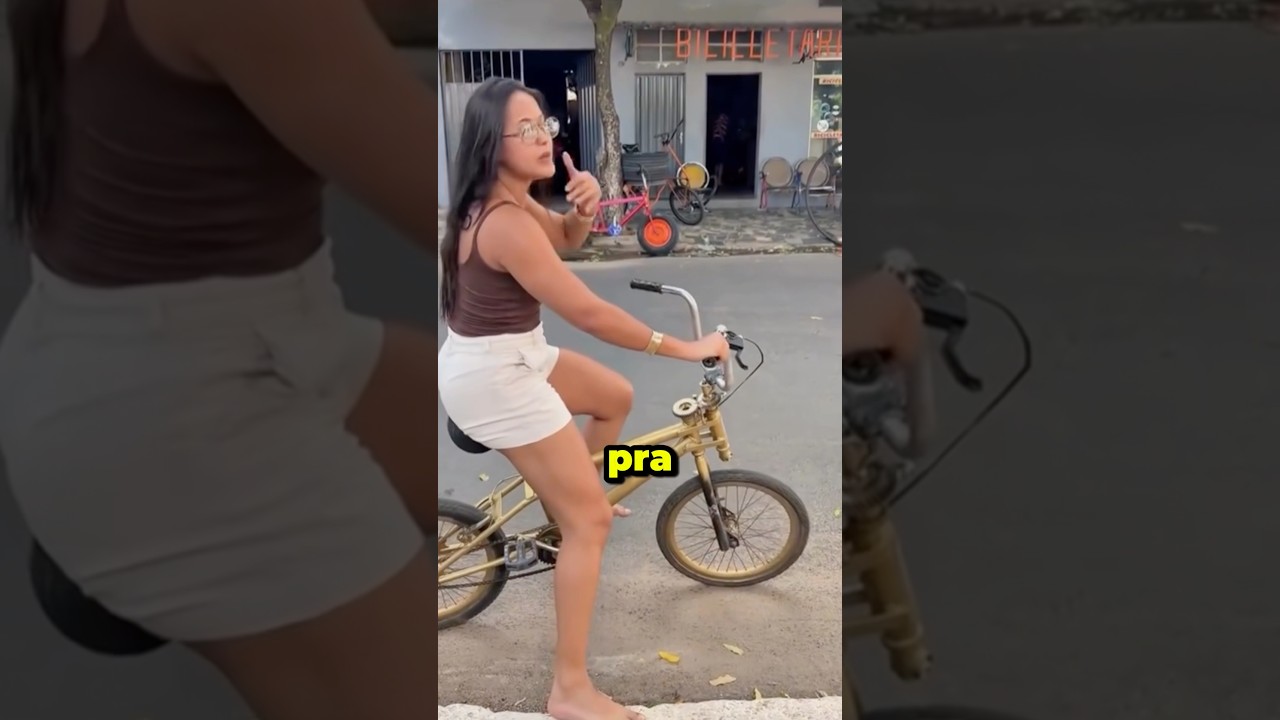 IMPOSSIVE andar nessa BICICLETA 🚴