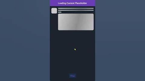 Content Loading Placeholder Fade Content Animation in flutter | Deeply Explained