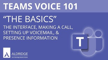 Microsoft Teams Voice 101: The Basics