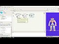 Línea de tiempo para un baile en choregraphe