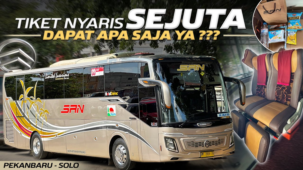 2 HARI PERJALANAN, PENUMPANGNYA KOK RAME TERUS⁉️Trip Pekanbaru - Solo with Siliwangi Antar Nusa