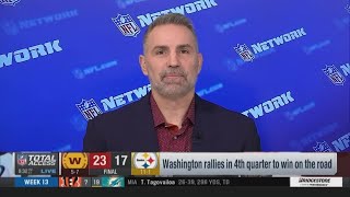 Kurt Warner shocked Pittsburgh Steelers loss to Washington Football Team Week 13