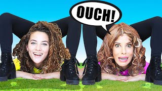 Copying Sofie Dossi for 24 Hours Best Friend Twin Challenge (Bad Idea)