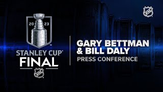 NHL Commissioner Gary Bettman and Deputy Commissioner Bill Daly  | Media Availability