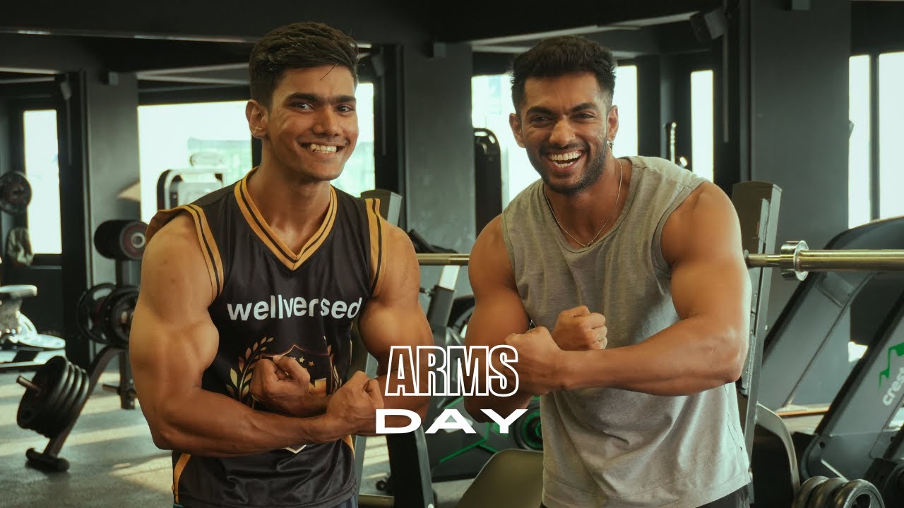 ALI X GOKUL | Arms day vlog | Malayalam Vlog | Fitness | Arms workout