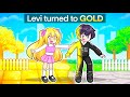 Roblox But EVERYTHING I Touch Turns To GOLD!