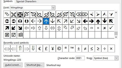 CÁCH VIẾT DẤU MŨI TÊN TRONG EXCEL
