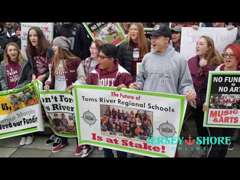 Toms River Students, Parents, Staff Rally For State Funds In Trenton