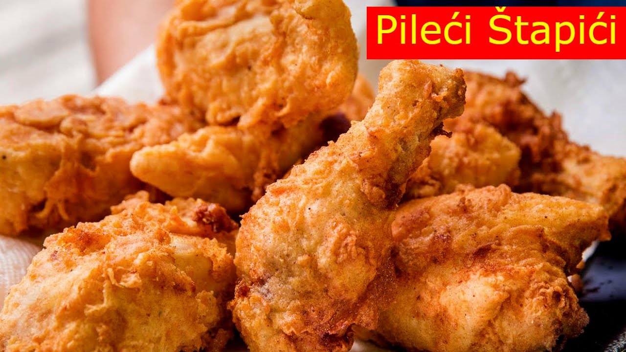 Pohovani Pileći Štapići - Tajna najukusnijjih zlatnih pilećih štapića!