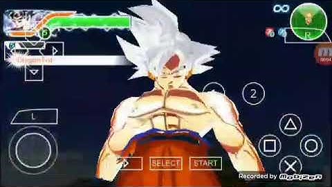 GOKU MASTERED ULTRA INSTINCT PART 2 DBZ TTT MOD