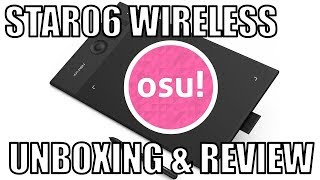 XP-PEN Star06 Wireless Tablet Unboxing and Review