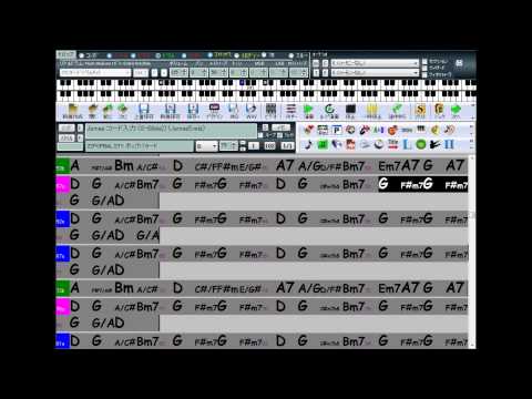 ベース練習用 (ギターあり BPM=75)