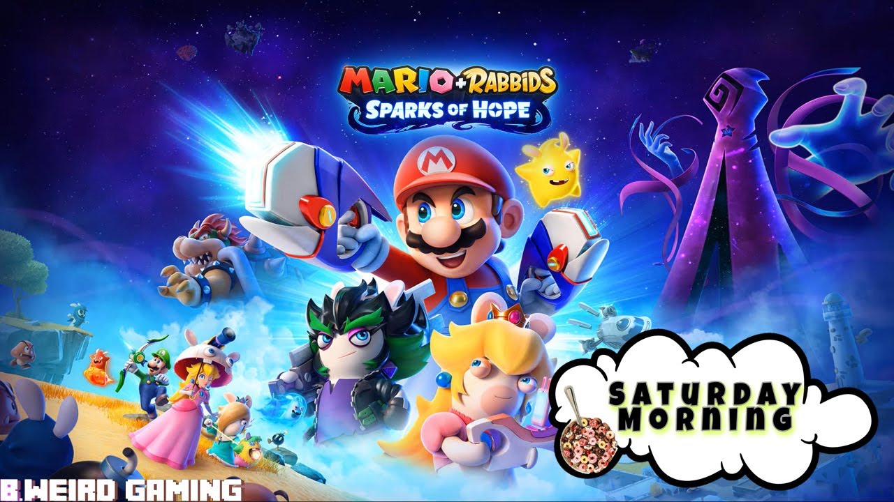 🔴 Saturday Morning Gaming: Mario + Rabbids Sparks of Hope 4K 