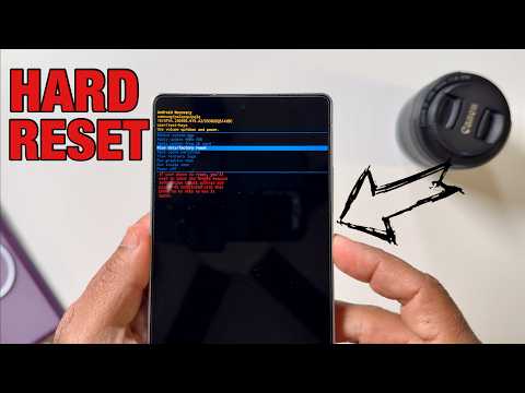 Hard Reset Android Phone: Step-by-Step Tutorial #hardreset - YouTube