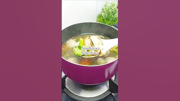 Resep Sayur Sop Bakso #cooking #resepmasakan #masakanrumahan #masakansederhana #sopbakso #sop