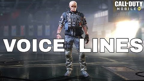 ZOMBIE RANGER | VoiceLines | #71 CodMobile CODM S2