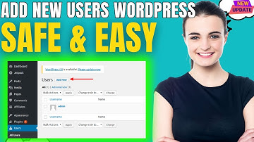 How to Add New Users To Your WordPress 2025 | WordPress User Roles and Permission Management