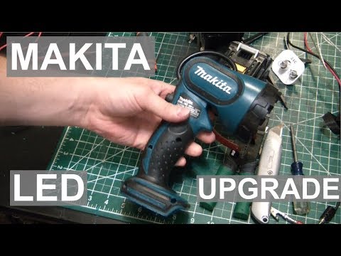 Makita LED Frankenstein Light Upgrade - ElementalMaker - YouTube